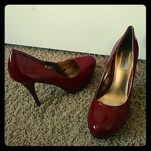 Stiletto platform heel